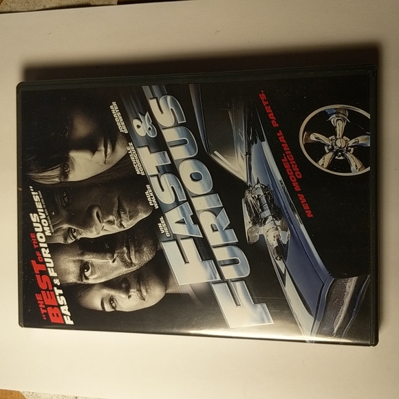 Fast & Furious DVD COMPLETE WITH CASE COVER ART & SLIP COVER - Picture 3 of 6